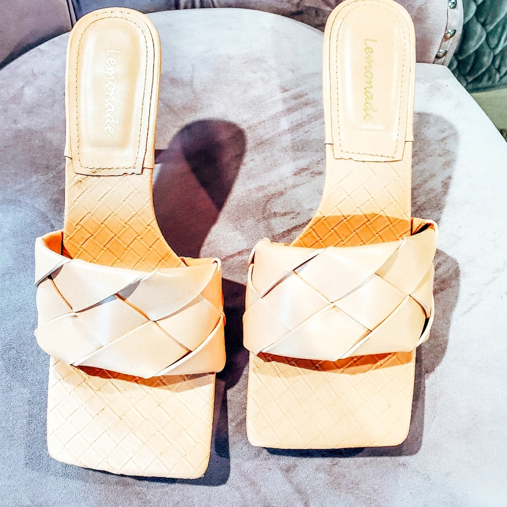 2020 New Braided Slide heels